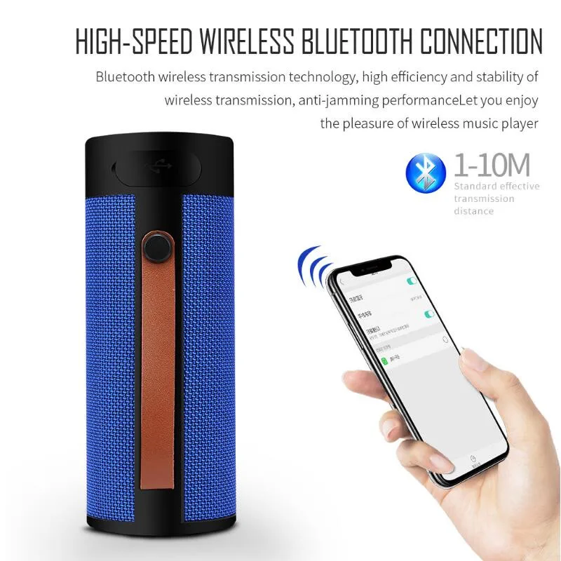 Finlemho T4 беспроводной динамик Bluetooth стерео USB открытый портативный
