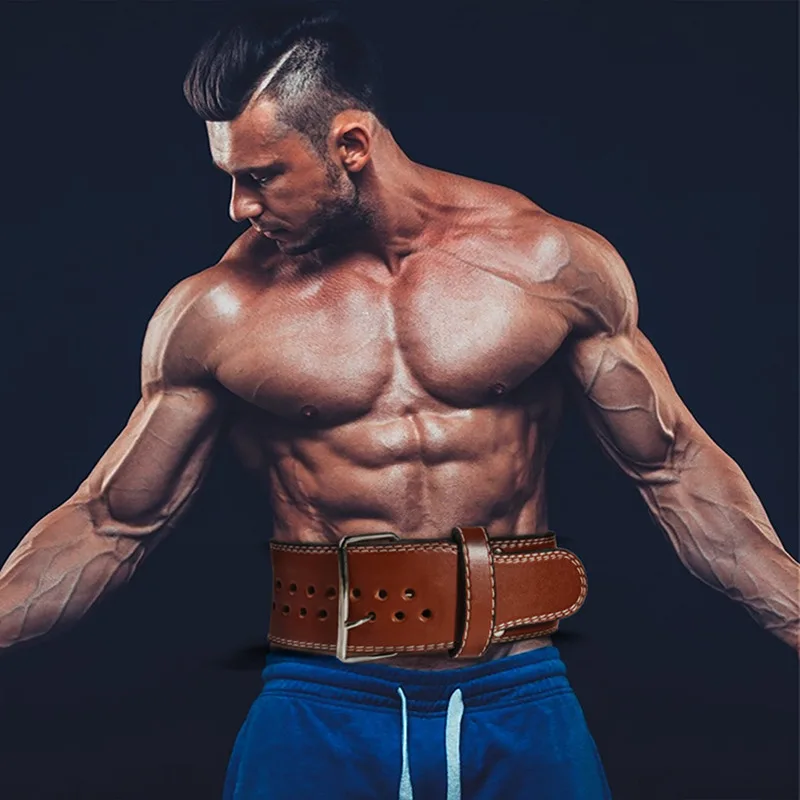 

Weightlifting Belt 1CM Thickness PU Leather Lower Back Support for Lifting Protection Deadlifts Cross Training Powerlifitng