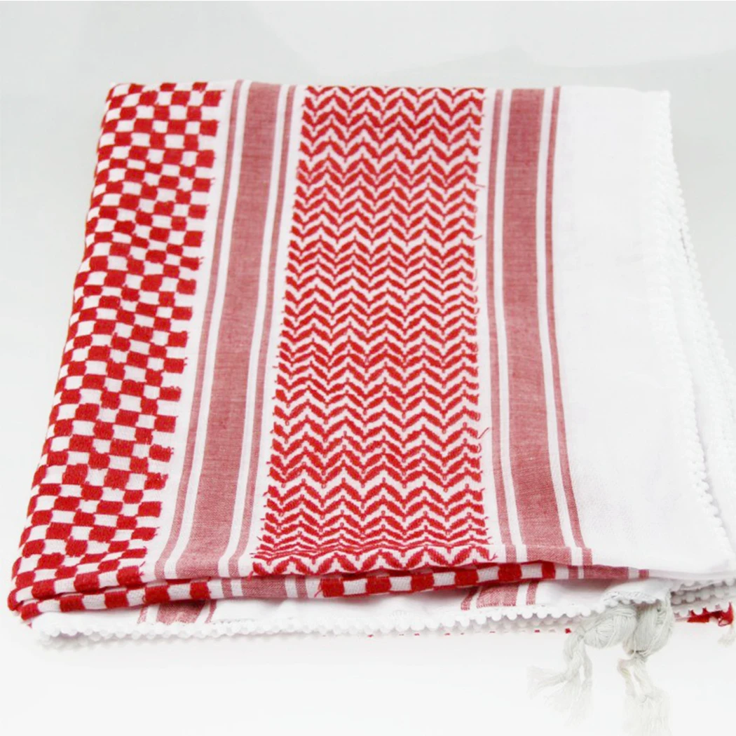 135*135cm Turban Men Plaid Headwrap Islamic Head Scarf Traditional Costumes Muslim Hijabs Dubai Arabic Ramadan Pray Caps |