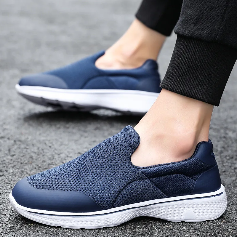 

High Quality Casual Breathable Shoes Outdoor Sneakers Men Casual Shoes Mesh Soft Shoes Tenis Masculino Adulto Slip on Shoes Men