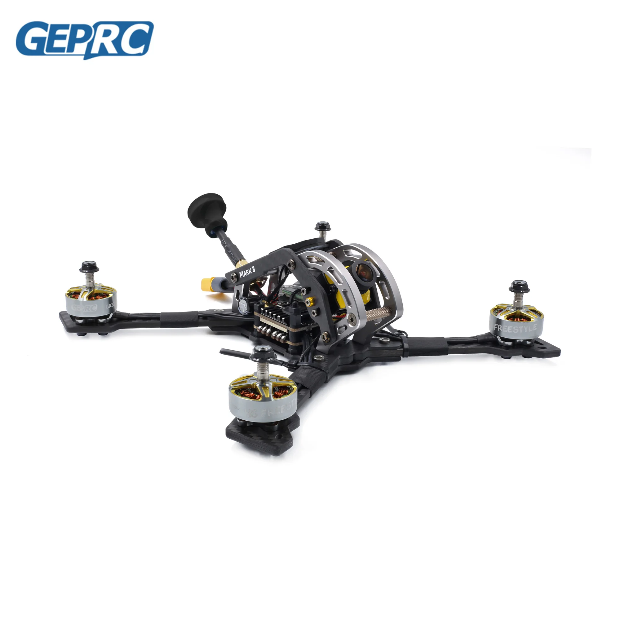 Дрон для фристайла GEPRC Mark3 H5 5 дюймов SPAN F4 blheli _ S 40A/blheli 32 50A 600 мВт/800 МВт Caddx Ratel GR2207.5