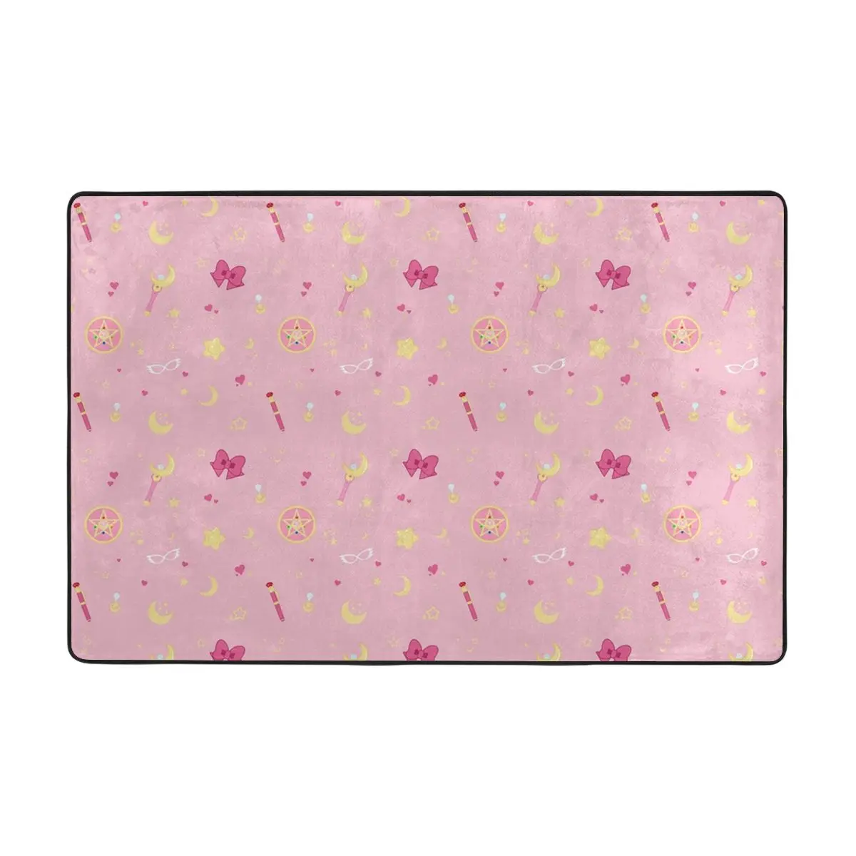 

Sailor Moon Doormat Carpet Mat Rug Polyester Non-Slip Floor Decor Bath Bathroom Kitchen Balcony 60x90