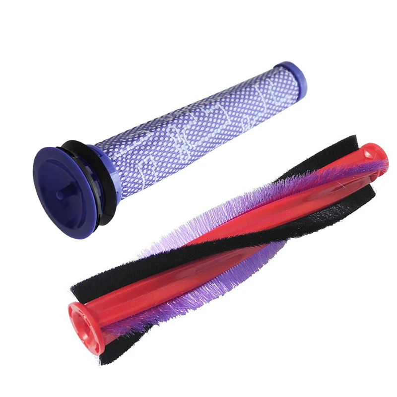 1 X основной щетки+ 1xFilter для Dyson DC59 DC62 SV03 SV073 V6 пылесос Запчасти Комплект Новое поступление Лидер продаж