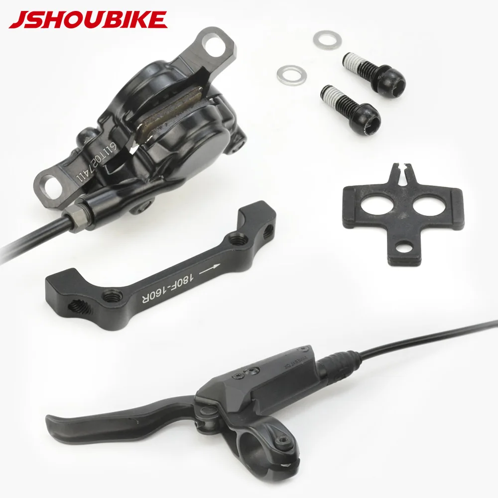 JSHOU BIKE Hydraulic Disc Brake Right Left Front Rear for Oil Bicycle Cycling Accessories Parts Mountain Bike MTB | Спорт и