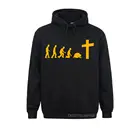 Толстовка мужская с карманами и надписью God Is Love