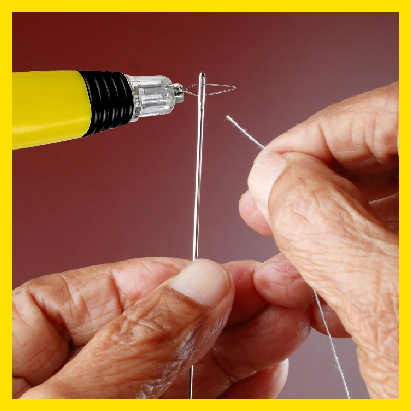 

Portable Needle Threader with LED Needle Threader Threaders Sewing Tools for Easy Threading