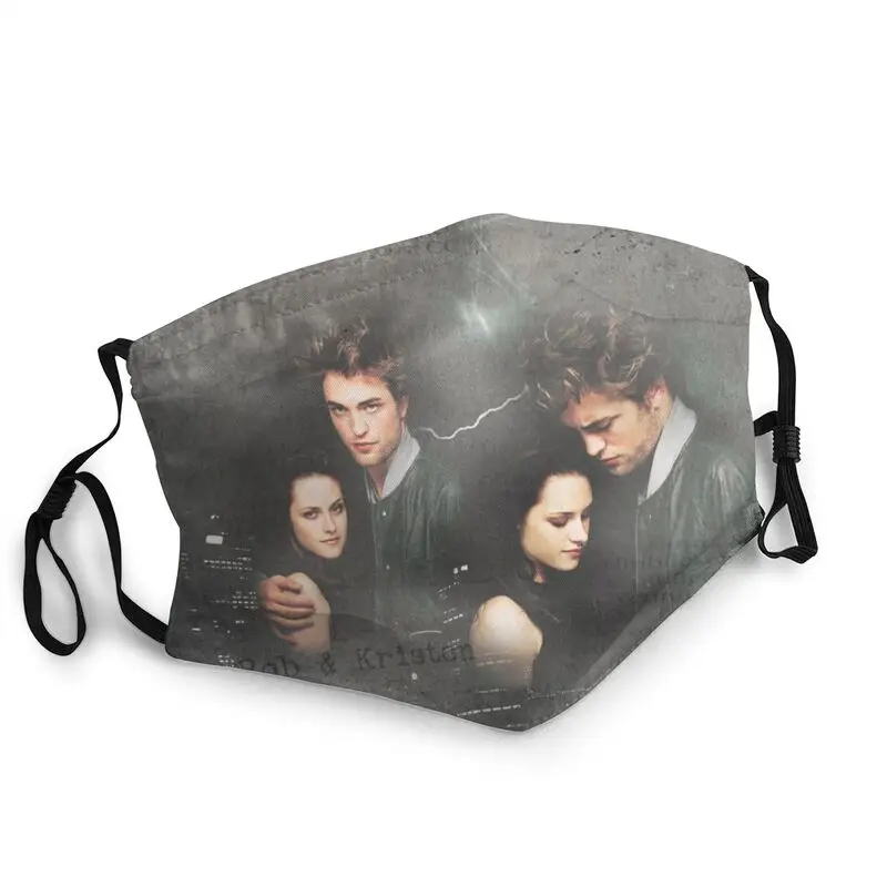 

Robert Pattinson Breathable Face Mask Adult Unisex Edward Cullen Mask Anti Dust Haze Protection Cover Respirator Mouth Muffle