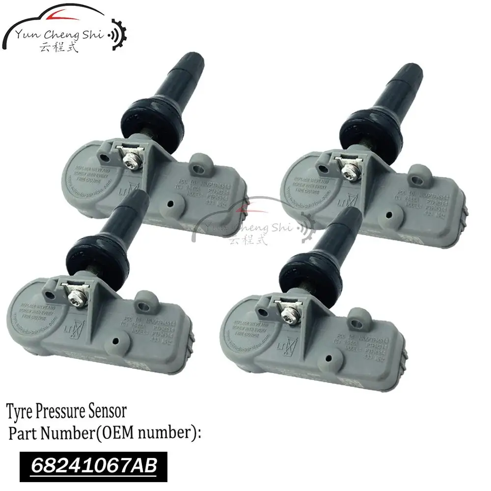 4 шт./лот OEM 68241067AB 56029398AB датчик давления в шинах для Chrysler jeep dodge tpms датчик давления в шинах