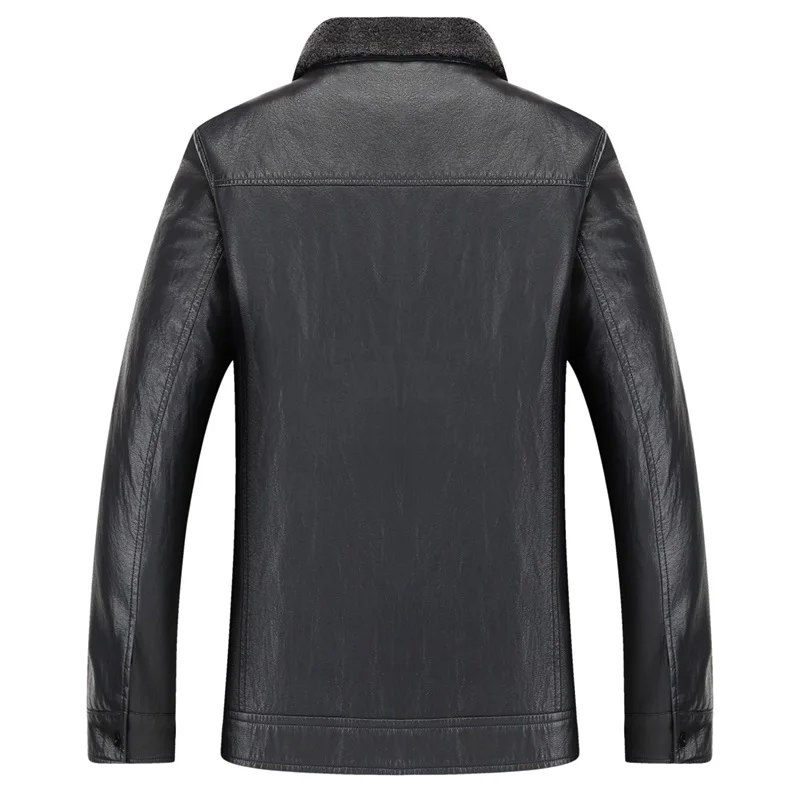 Новый плюс размер 10XL 9XL 8XL 7XL овчина мужская куртка из натуральной кожи