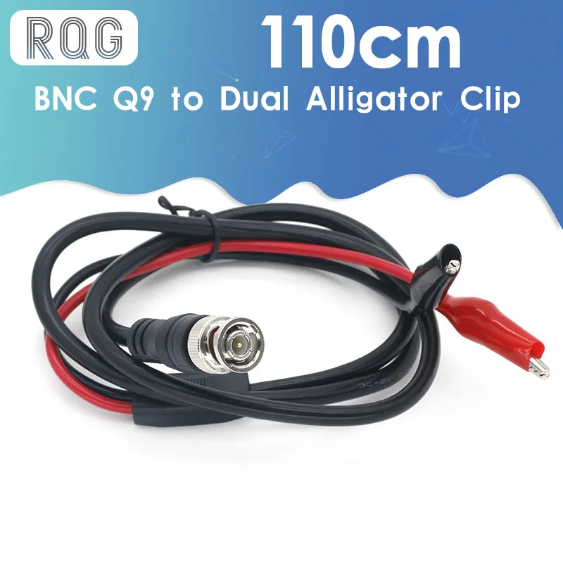 Зажим для осциллографа BNC Q9-Dual, 110 см