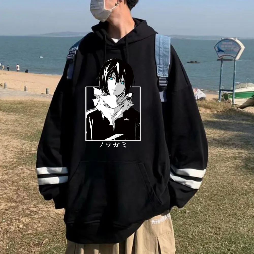 

Anime Noragami Yato Hoodie Fashion Long Sleeve Loose Hip Hop Unsex Streetwear