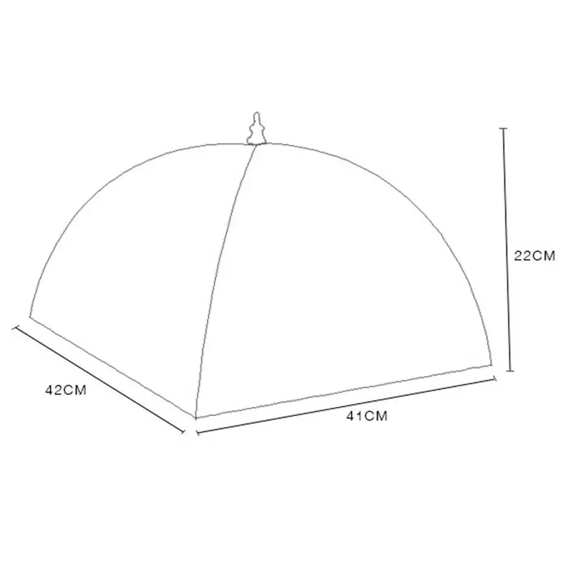 Fly Sn Dining Cover For Dishes Insect Foldable | Дом и сад
