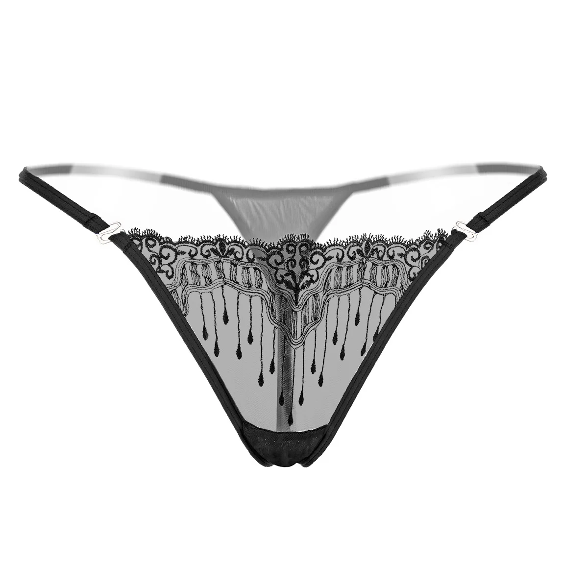 Сексуальные трусики G String кружевные стринги полые секс-игрушки перспектива
