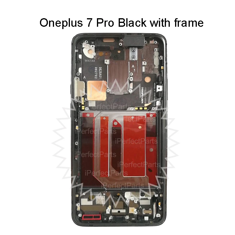 6,6" для OnePlus 7 Pro lcd AMOLED дисплей экран+ сенсорная панель дигитайзер с рамкой для OnePlus 7T Pro lcd