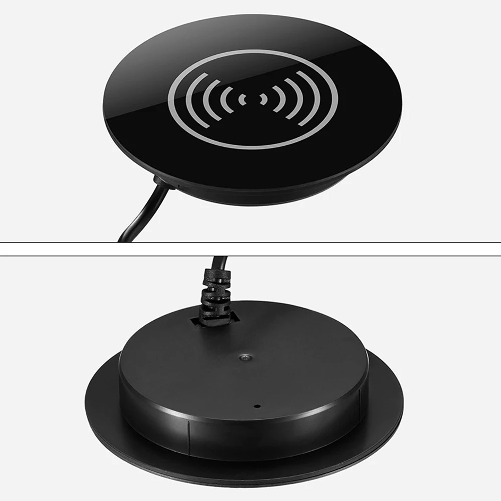 10 Вт QI встроенное Беспроводное зарядное устройство мебель для офиса кафе