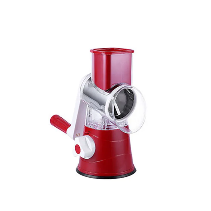 

3 In 1 Manual Vegetable Cutter Slicer Multifunctional Round Mandoline Slicer Potato Cheese Kitchen Gadgets Kitchen Accessories