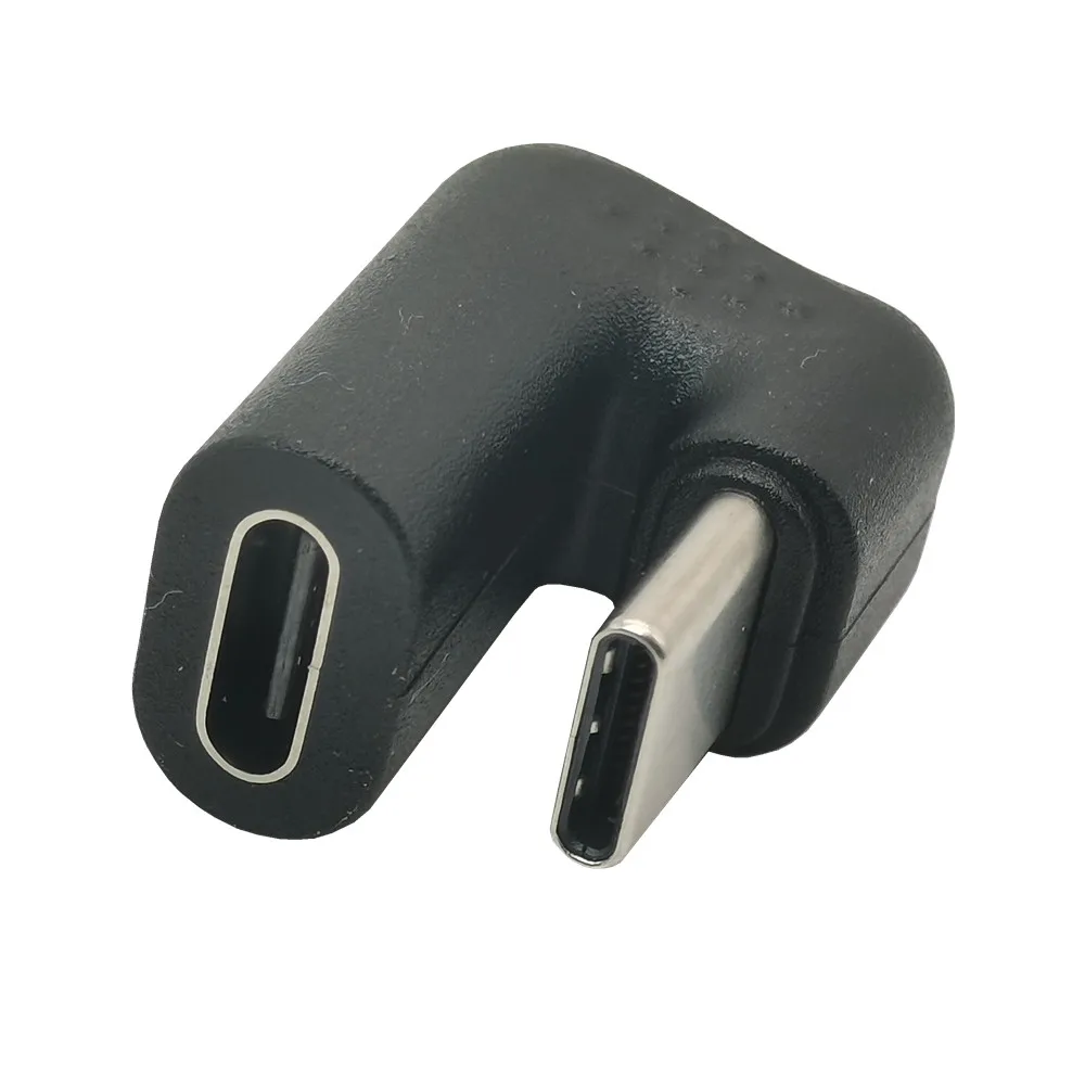 USB 3 1 мужского и женского пола удлинитель 180 градусов под прямым углом C Тип c