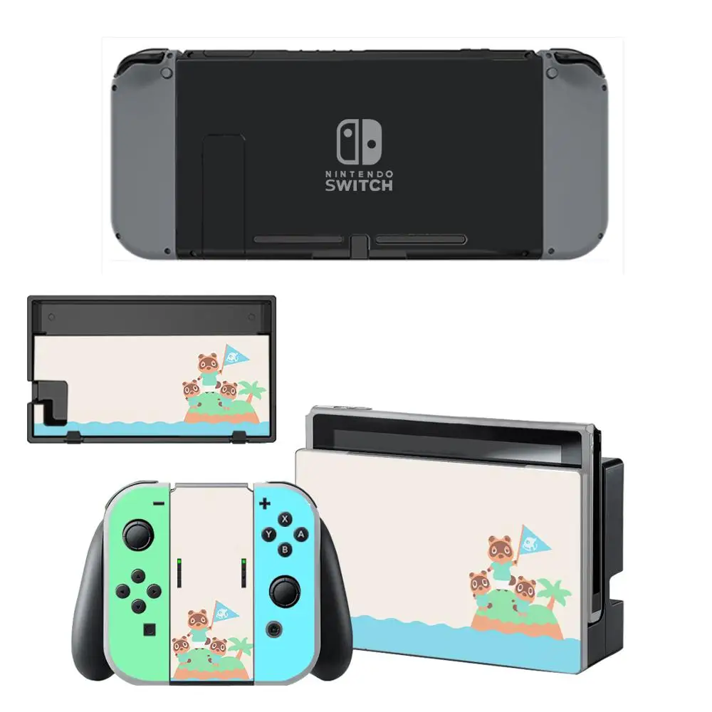 Наклейка для перекрещивания животных Виниловая наклейка Nintendo Switch консоли NS и