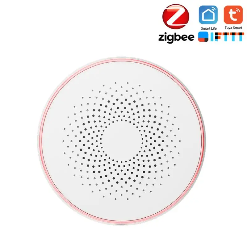 

Tuya Smart Home Zigbee Siren Wireless Linkage Smart Sound And Light Alarm Horn Siren