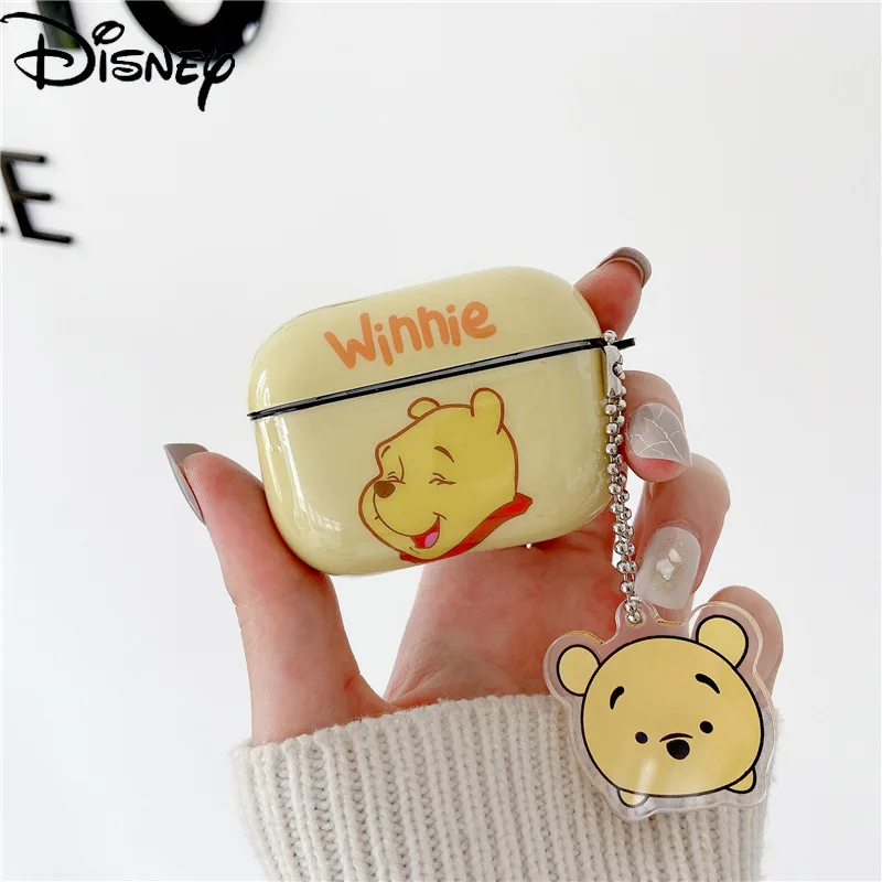

Disney pink leopard airpods1 /2/3 protective sleeve apple earphone sleeve Tigger protective shellapplicable pendant