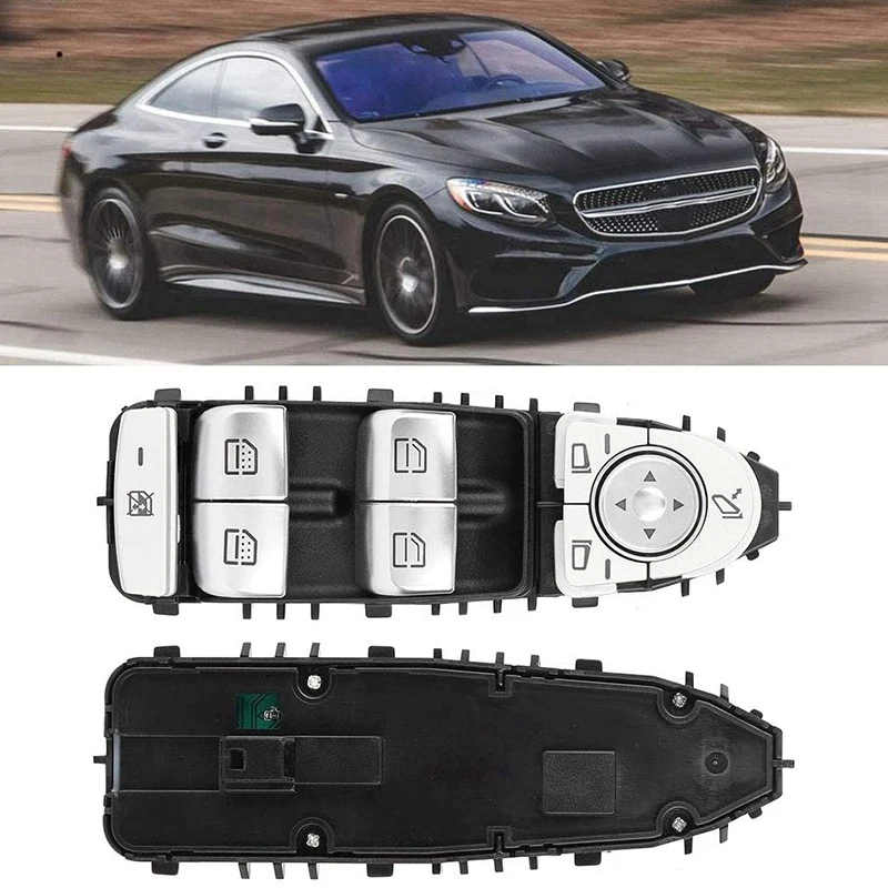 Front Left Power Master Window Control Switch Replacement for Mercedes-Benz 2229052004 |