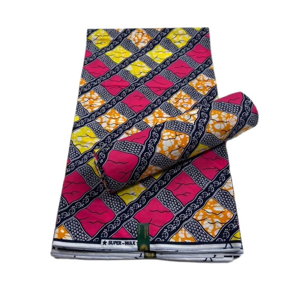 

african wax 100% cotton new original wax fabric african print fabric tissue wax fabric wholesale