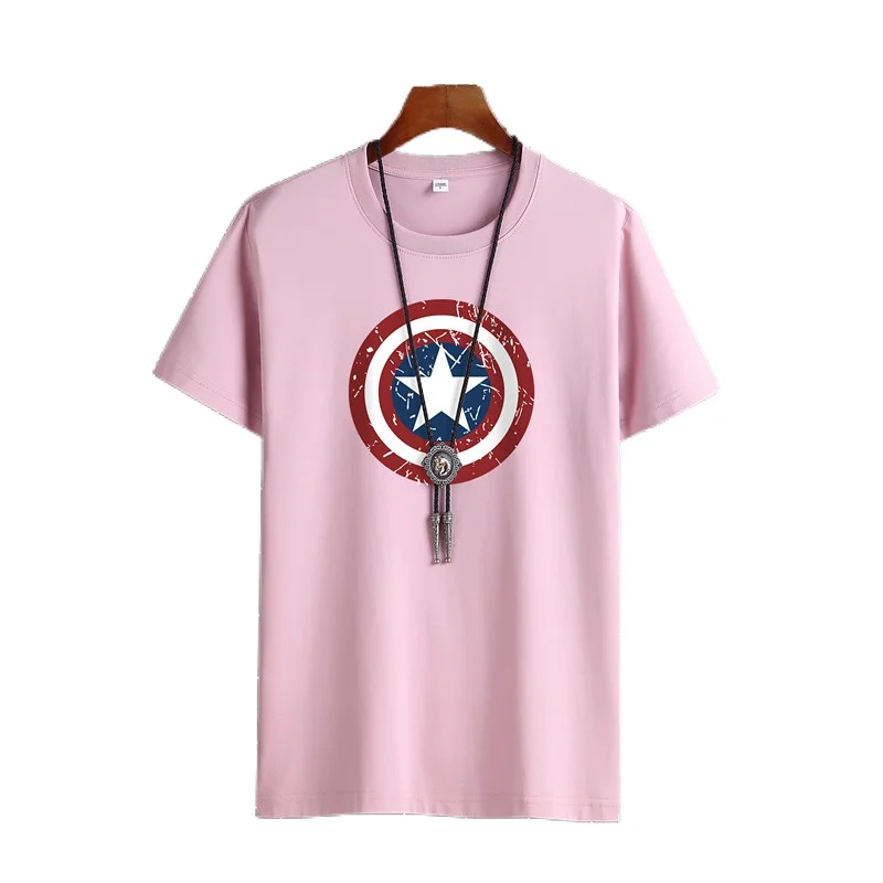 Новое поступление 2021 летние 100% хлопок мужские топы футболки модная одежда с