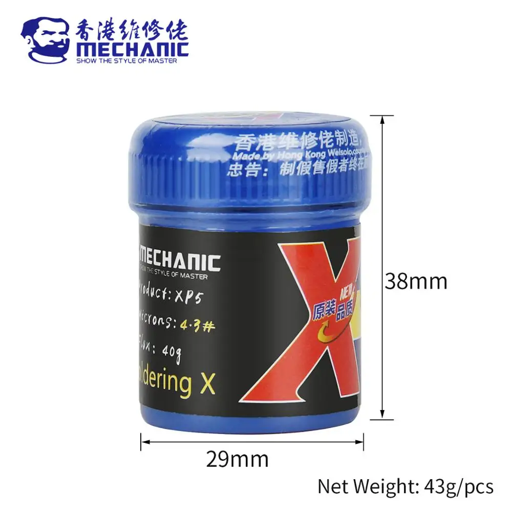 

MECHANIC i XP 148 Sn42/Bi58 IPX/XS/XR/ MAX