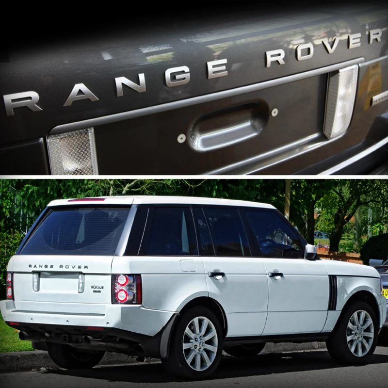 Пластиковая хромированная накладка на заднюю багажную дверь для Range Rover vogue L322