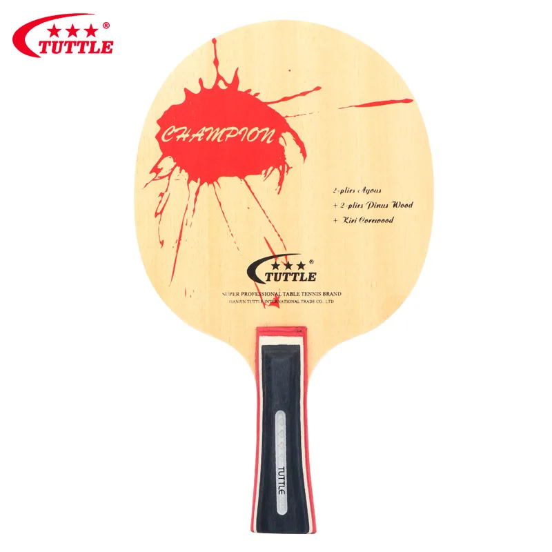 

New Table Tennis Racket Special Pure Wood Lightweight Table Tennis Racket Competition Beginners Fast Break Cycle Carbon Blade