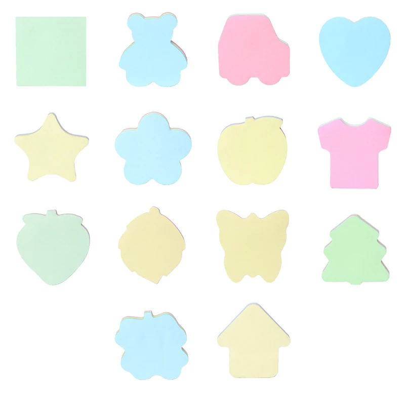 

100 Pages Lovely Self Stick Bookmark Marker Memo Tab Flag Sticky Notes