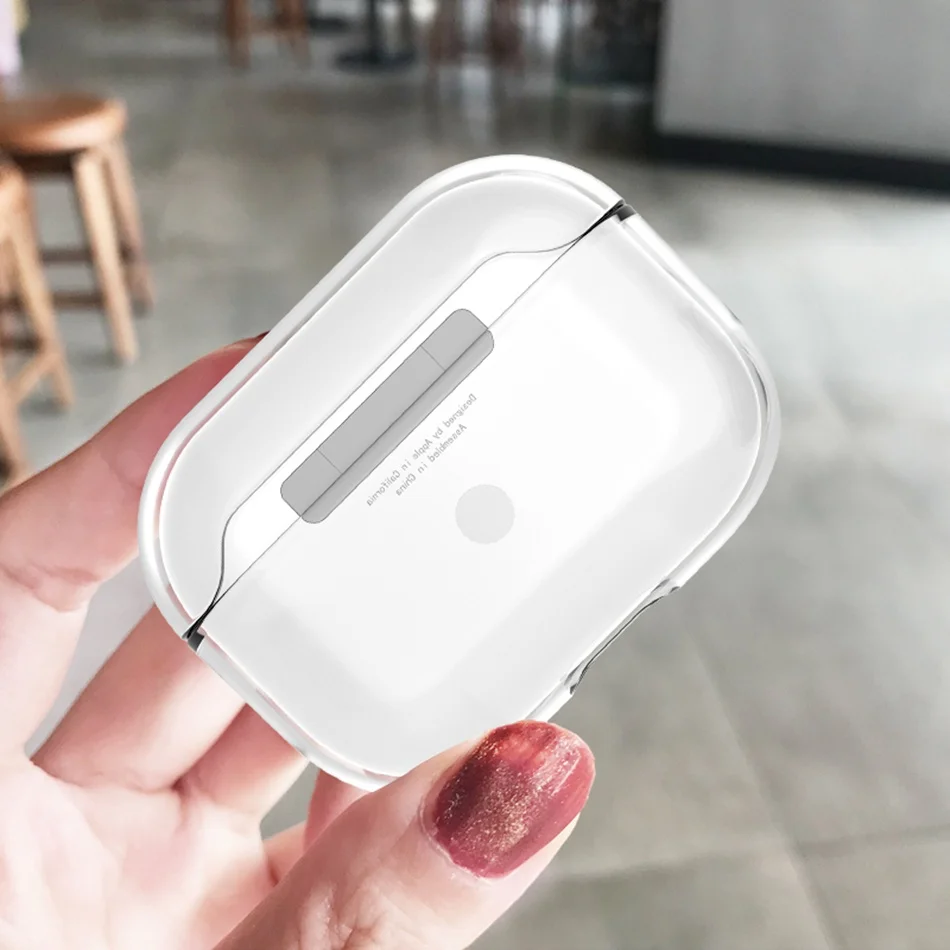 clear case 3D чехол для наушников для Airpods Pro Чехол Силиконовый Ститч Кот Мультяшные наушники/Earpods чехол для Apple Air pods Pro 3 чехол Брелок - Цвет: clear case