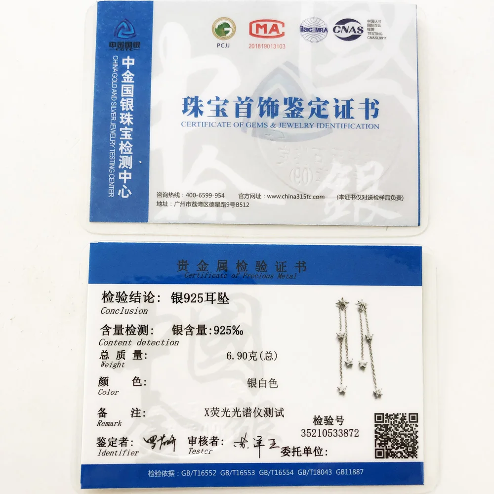 

Magical Shooting Stars Drop Earrings,Europe Fine Jewelry for Radiant Moments,2020 Summer Trendy Gift In Sterling Silver 925