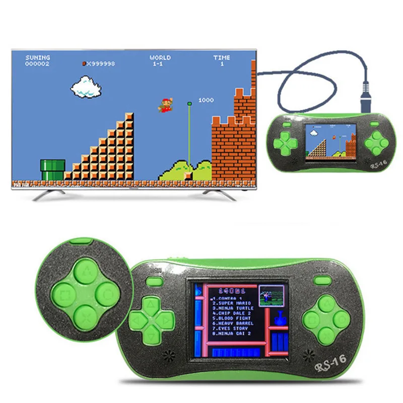 Hobbylan RS 16 2 5 дюймов 8 бит ЖК экран для игровой приставки цветной дисплей 260