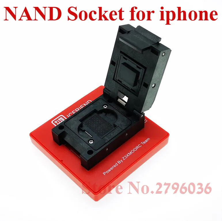 MOORC ICFRIEND Z3X легкий Jtag Plus Box NAND Socket для Iphone|Детали устройств связи| |