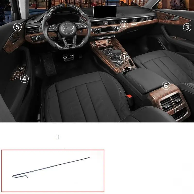 Система управления передач Панель автомобиля модифицированный Хром Стайлинг