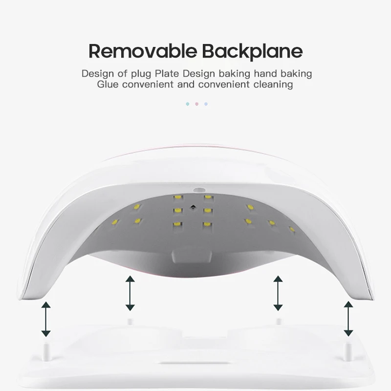 2020 новая УФ лампа 120 Вт с двойным источником светильник Сушилка для лака ногтей