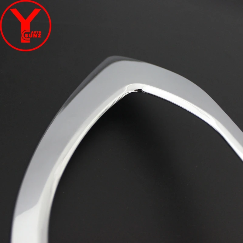 YCSUNZ ABS хромированная крышка лампы для фар Авто Стайлинг наклейки Автозапчасти