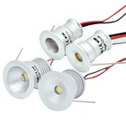 Миниатюрная Светодиодная лампа RGB, уличный Точечный светильник для шкафа, лестницы, 15 мм 25 мм, IP65, 1 Вт, 12 В