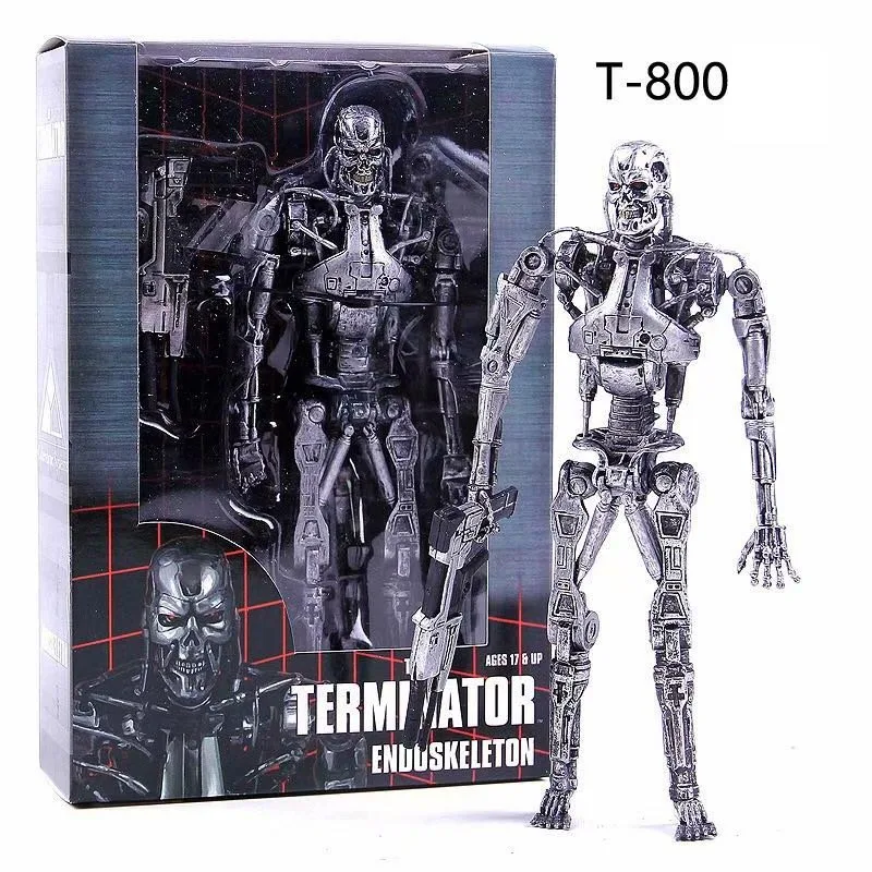 Экшн-фигурка Терминатор из ПВХ T800 T1000 18 см | Игрушки и хобби
