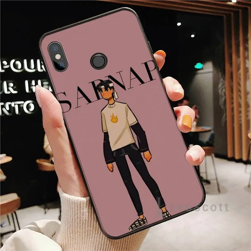 

cartoon Sapnap game funny Phone Case For Xiaomi Redmi Note 4 4x 5 6 7 8 pro S2 PLUS 6A PRO