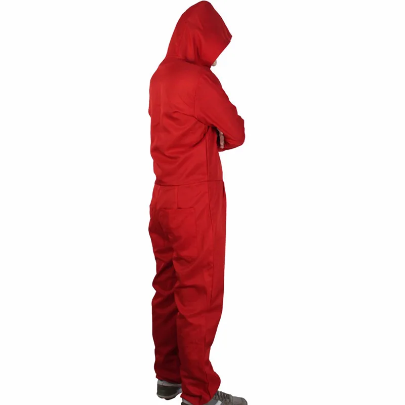 

Salvador Dali Movie Costume Money Heist The House of Paper La Casa De Papel Cosplay Halloween Party Costumes with Face Mask
