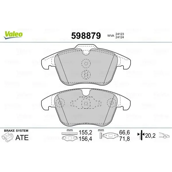Колодки дисковые передние Ford Galaxy/S max 2.0/1.8TDCi/2.0TDCi|Тормозной цилиндр| |