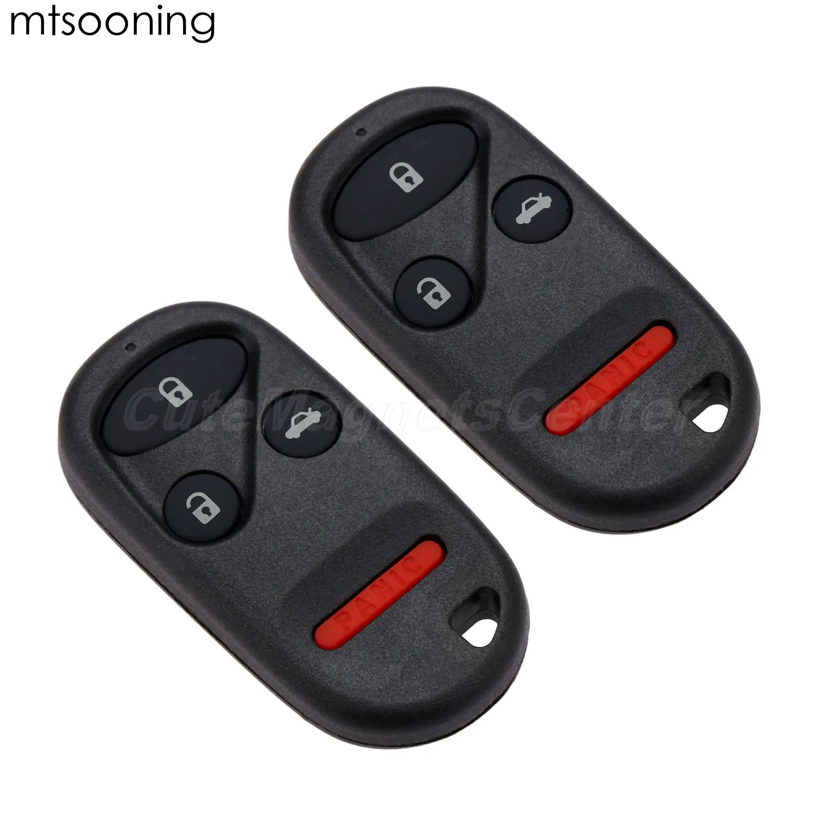 Mtsooning 2 шт. 4 кнопки 315 МГц дистанционный ключ KOBUTAH2T 72147 S0K A02 для 1998 2002 Honda Accord 1999 2003 Acura
