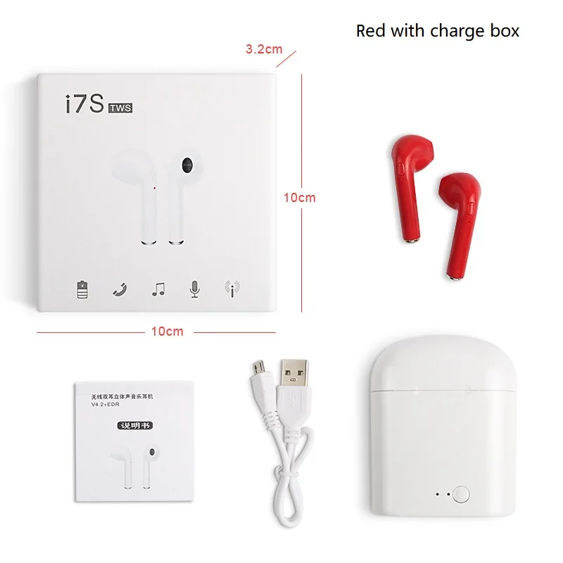 Лидер продаж миниатюрные беспроводные Bluetooth-наушники стереонаушники-вкладыши