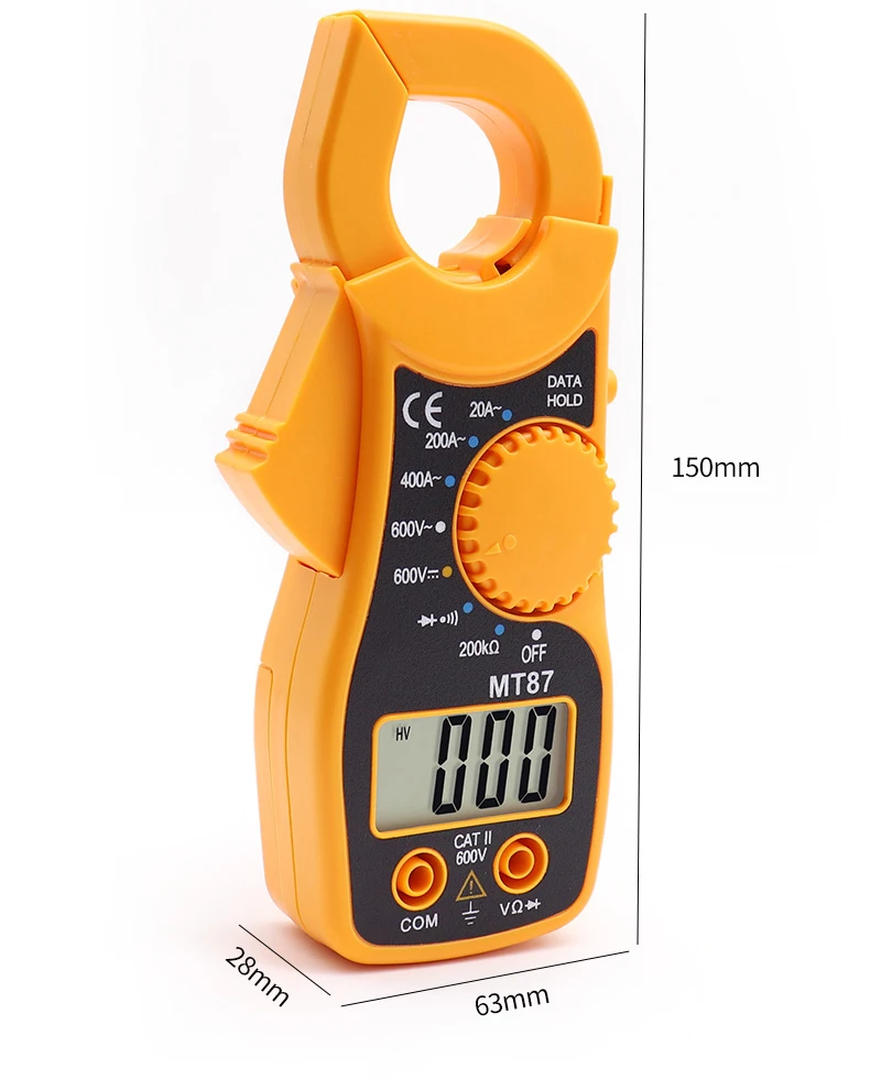 Новый профессиональный цифровой мультиметр с ЖК-дисплеем MT87 вольтметр амперметр