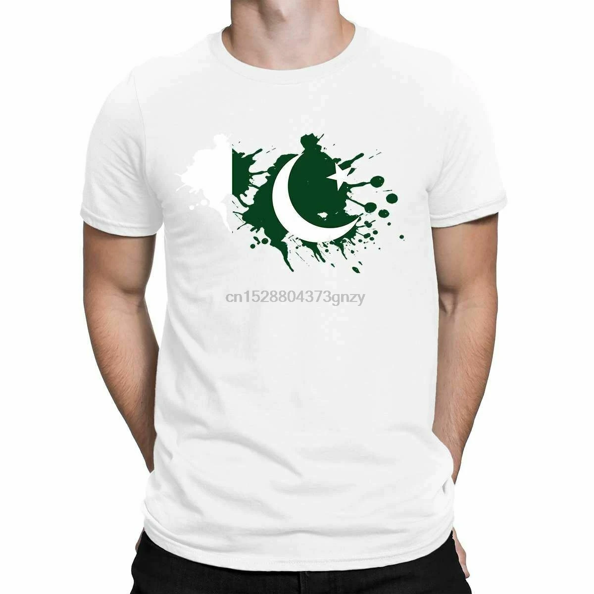 Мужская футболка с флагом Пакистана для Крикета | одежда