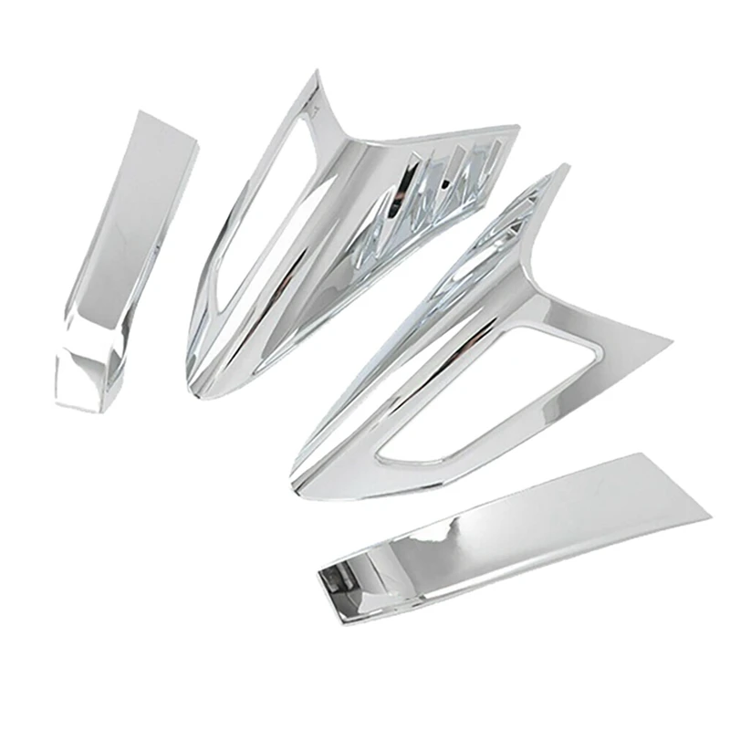 

4 шт хромированный стильный задний фонарь отделка для Toyota CHR C-HR 2016-2018