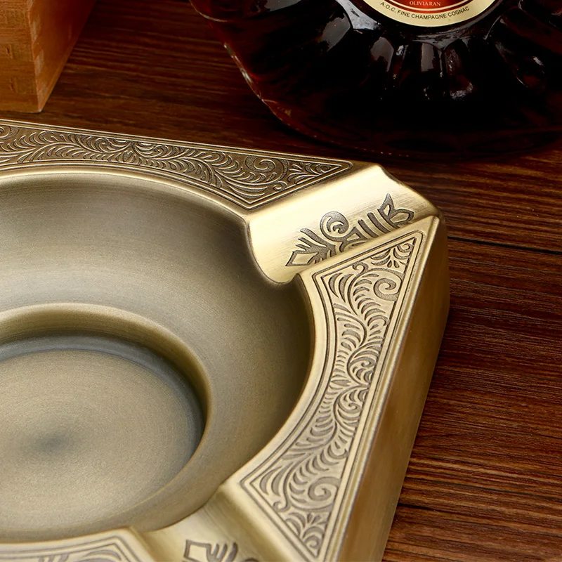 Пепельница для сигар портативная металлическая пепельница кубинские аксессуары