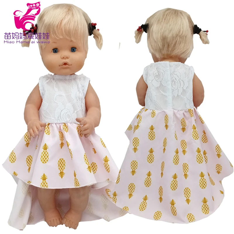 

40 см Nenuco платье Ropa Y Su Hermanita 17 "Reborn Baby Doll Sister Dress детские игрушки одежда